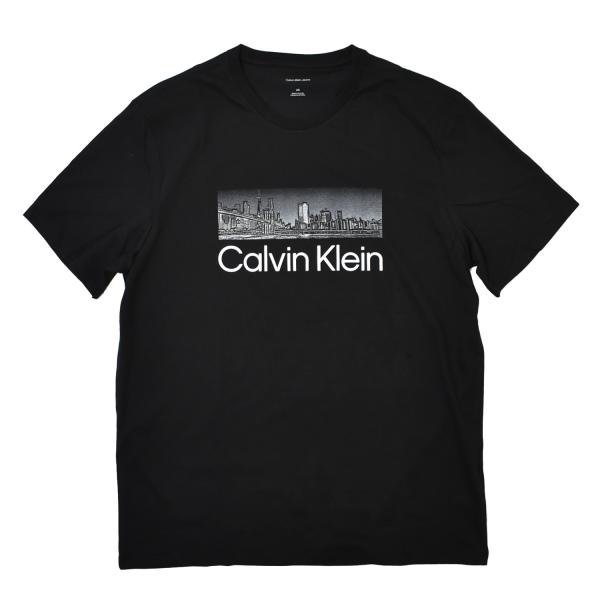 Calvin Klein Skyline Tee - Black  メンズ レディース  カルバンク...