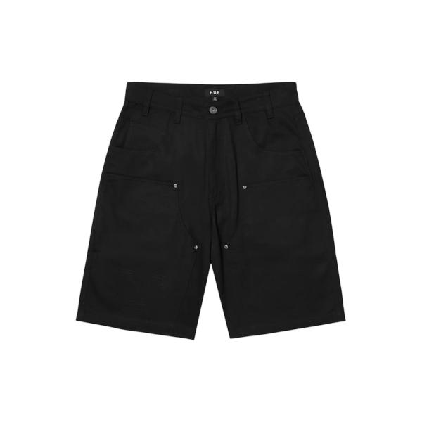 [SALE]HUF CLASSIC H DOUBLE KNEE WORK SHORT BLACK シ...