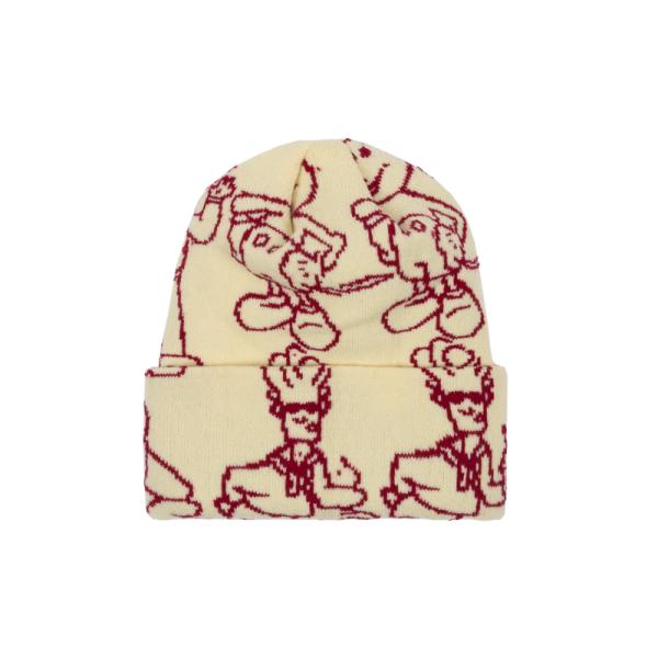 CLASSIC GRIP コンフューズド キャラクター プレミアム ビーニー クリーム  メンズ/ニ...