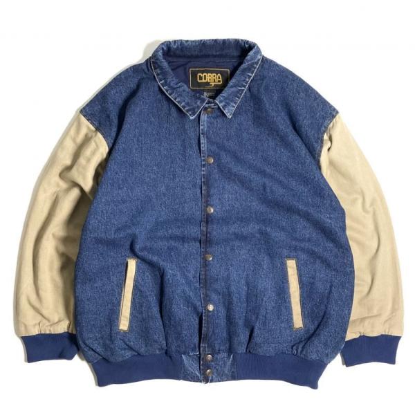 コブラ キャップス レンジャー ジャケット カーキ/インディゴ デニム