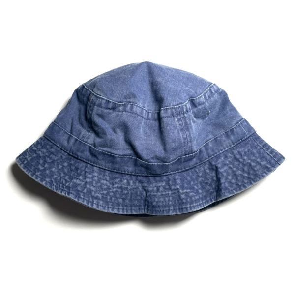 コブラ キャップス ウォッシュド コットン バケット ハット ネイビー