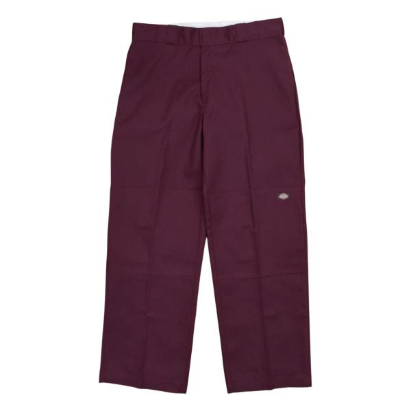US Dickies ルーズフィット ダブルニー ワークパンツ バーガンディー