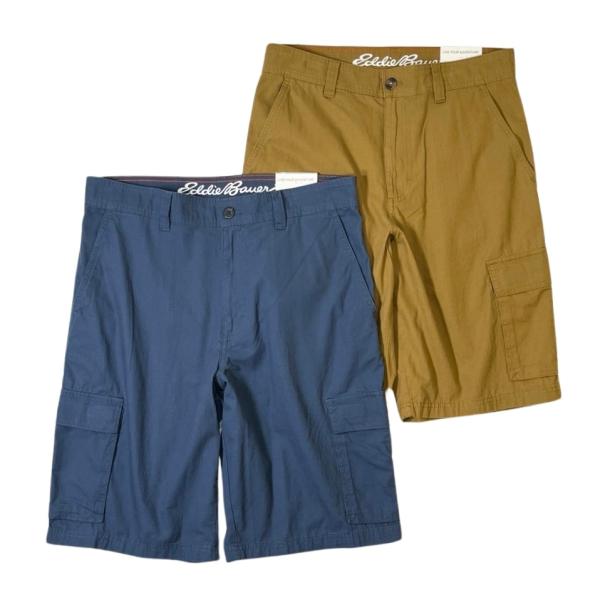 [SALE}Eddie Bauer エディバウアー リップストップ カーゴショーツ メンズ レディー...