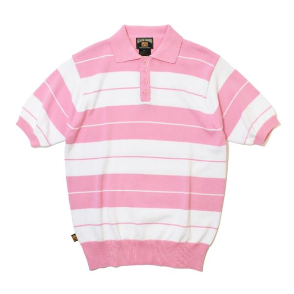 [SALE]FB COUNTY S/S チャーリーブラウン シャツ ピンク/ホワイト