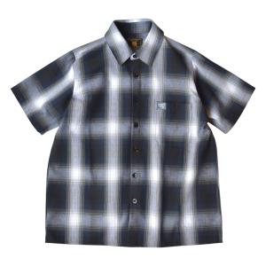 FB COUNTY S/S チャーリーブラウン シャツ ブラック/グレー FB COUNTY S/S チャーリーブラウン シャツ ブラック/グレー