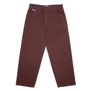 HODDLE Ranger Jean Brown/Blue Stitching  メンズ デニム ジーンズ パンツ ホドル スケートボード｜rawdrip