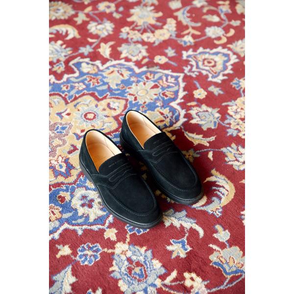 HOURS IS YOURS COHIBA PENNY LOAFER ブラックアウト  メンズ レデ...
