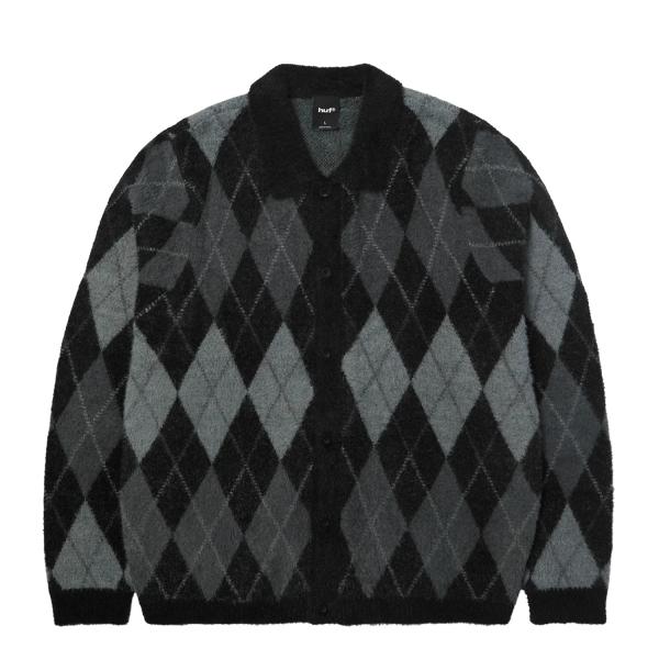 HUF ハフ モヘア セーター Cooper Mohair Sweater - Black ブラック...