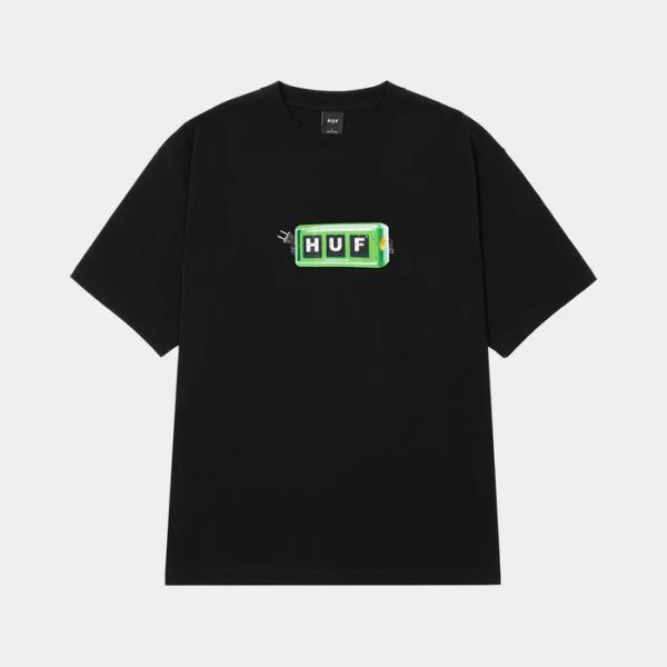 HUF COUNTDOWN TEE - BLACK Tシャツ メンズ レディース 半袖Tシャツ ハフ