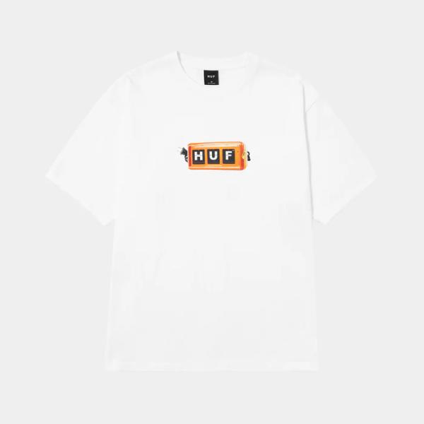 HUF COUNTDOWN TEE - WHITE Tシャツ メンズ レディース 半袖Tシャツ ハフ