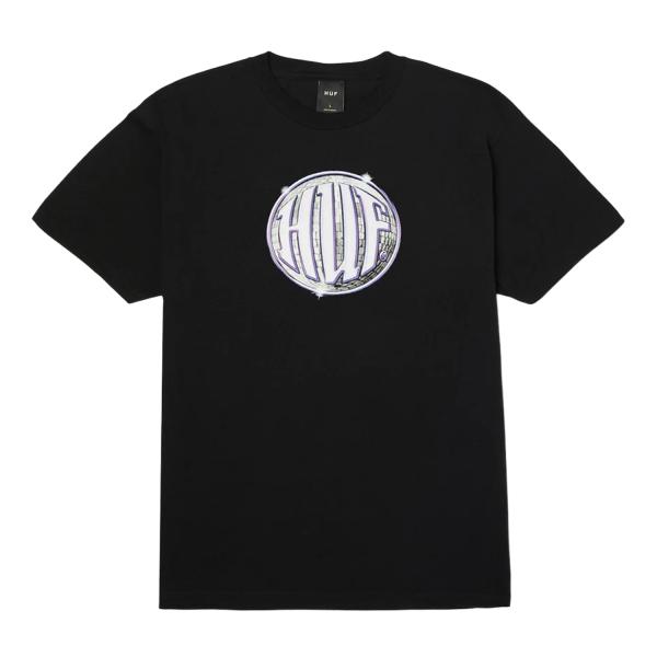 HUF D Zone Tee - Black Tシャツ メンズ レディース 半袖Tシャツ ハフ