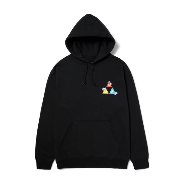 [SALE]HUF リチュアルズ プルオーバー フーディー ブラック  メンズ レディース スウェッ...