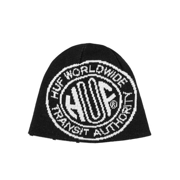 HUF Token Reversible Beanie - Black ハフ ビーニー メンズ レデ...