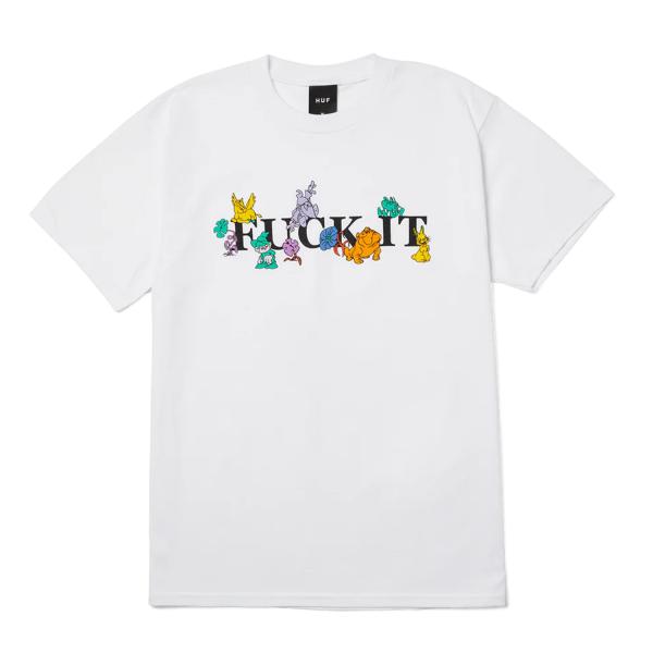 HUF Trip Tee - White Tシャツ ホワイト メンズ レディース 半袖Tシャツ ハフ