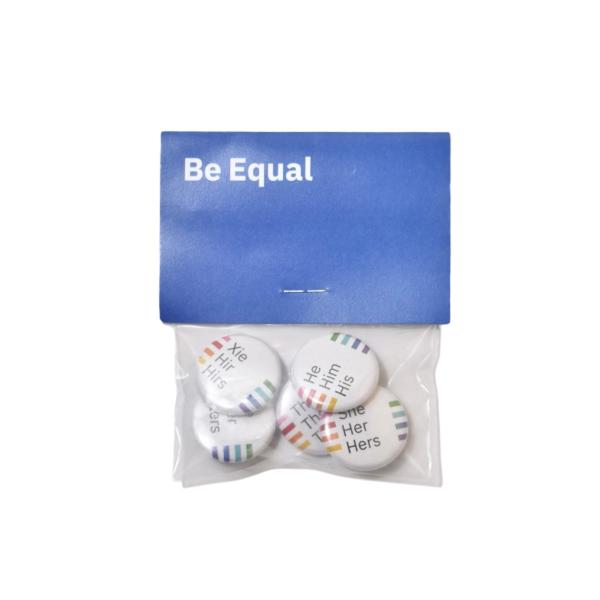 アイビーエム IBM プロウナウン ボタン バッチ2.5 ホワイト