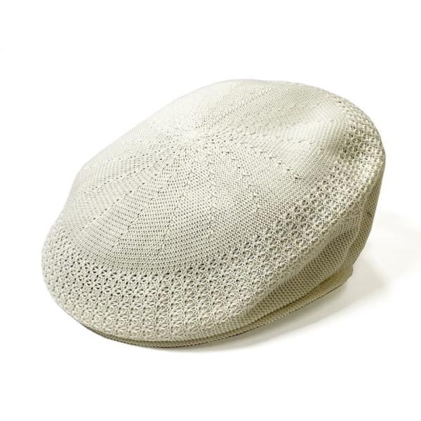 KBETHOS メッシュ ハンチング アイビー ハット クリーム