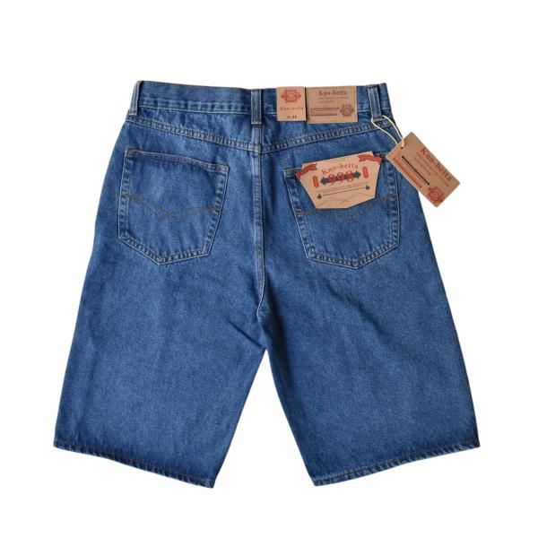 ノーベター バギー デニム ショーツ 005 Dark Blue メンズ レディース ハーフパンツ ...