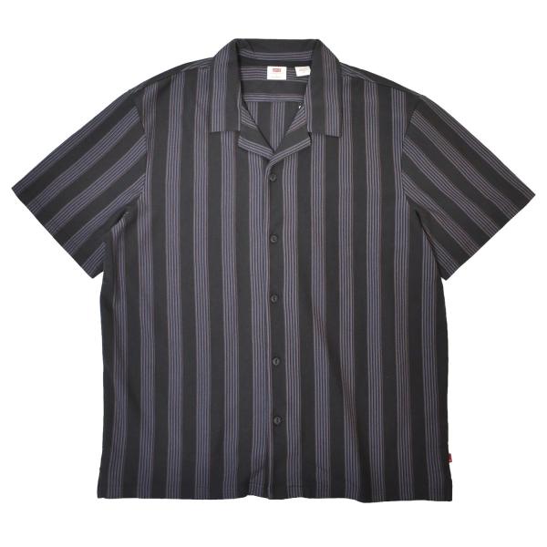 Levis Knit Camp Shirts - Dark Phantom Black リーバイス ...