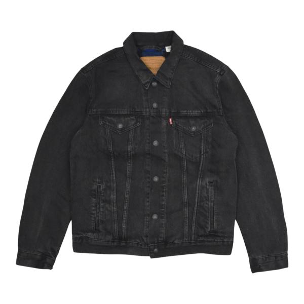 Levi's Lining Trucker Jacket - Black Wash リーバイス ジャ...