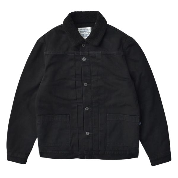 Levi's Made&amp;Craft Boa Jacket - Black リーバイス デニム ボアジ...