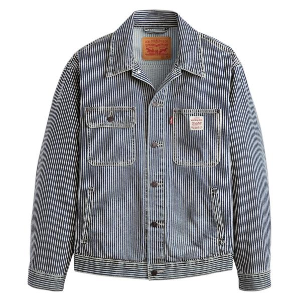 Levi's Sunrise Trucker リーバイス ストライプ トラッカー デニムジャケット ...