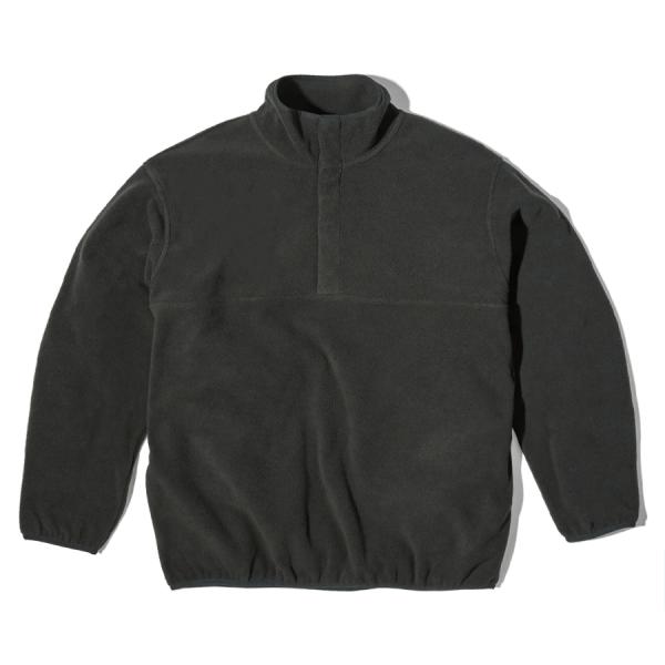 Made Blanks Polar Fleece Pullover - Phantom Black ...