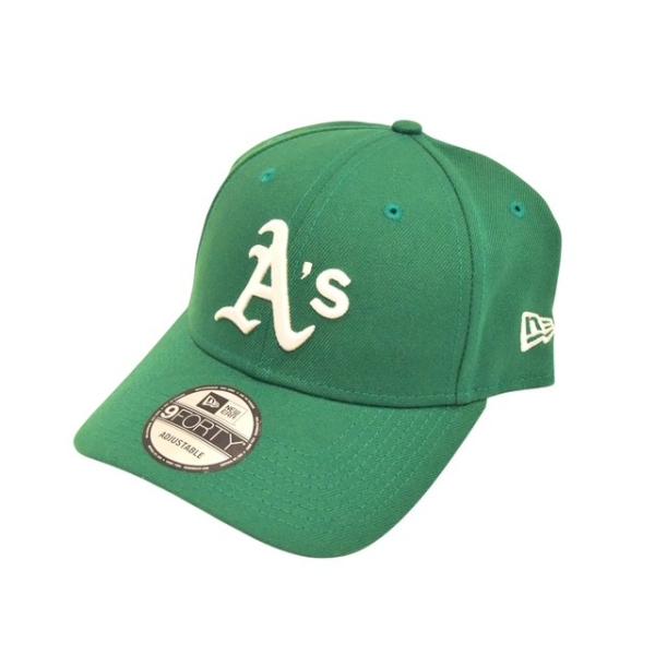 ニューエラ キャップ 9FORTY Oakland Athletics Green グリーン オーク...
