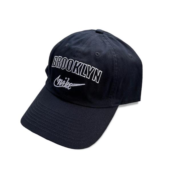 NIKE ブルックリンネッツヘリテージ86 アジャスタブルキャップ ブラック メンズ レディース 帽...