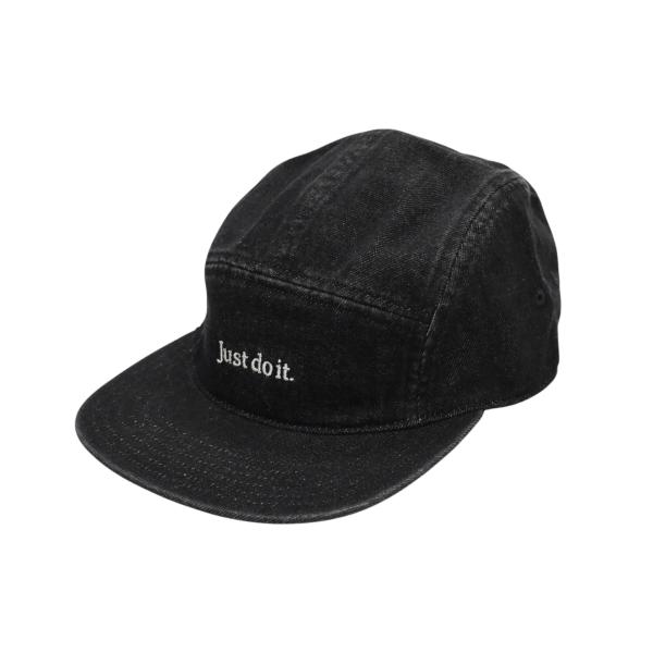 NIKE Denim Cap - Black ナイキ デニムキャップ Just Do It ブラック...