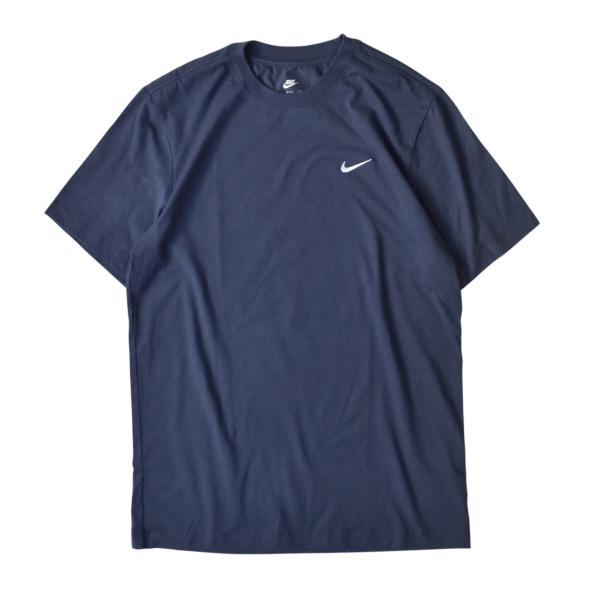 NIKE Swoosh Emb Tee - Navy Tシャツ ナイキ メンズ レディース