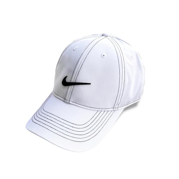 NIKE GOLF スウォッシュ フロント キャップ ホワイト メンズ レディース 帽子 ナイキ ス...