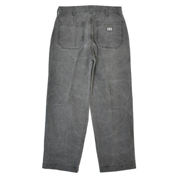 OBEY オベイ Commons Wrinkle Wash Jeans - Black メンズ レデ...