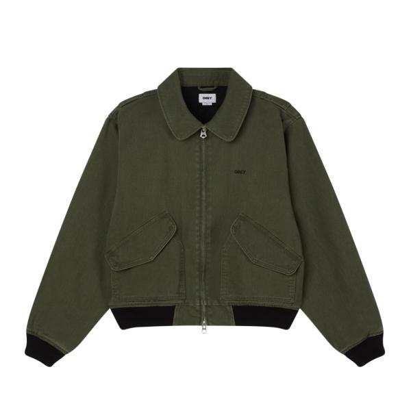 オベイ デニム CWU ジャケット KGN FADEDWASH メンズ レディース アウター OBE...