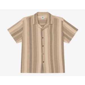 OBEY オベイ Frazer Woven S/S Shirt Birch メンズ レディース 半袖...