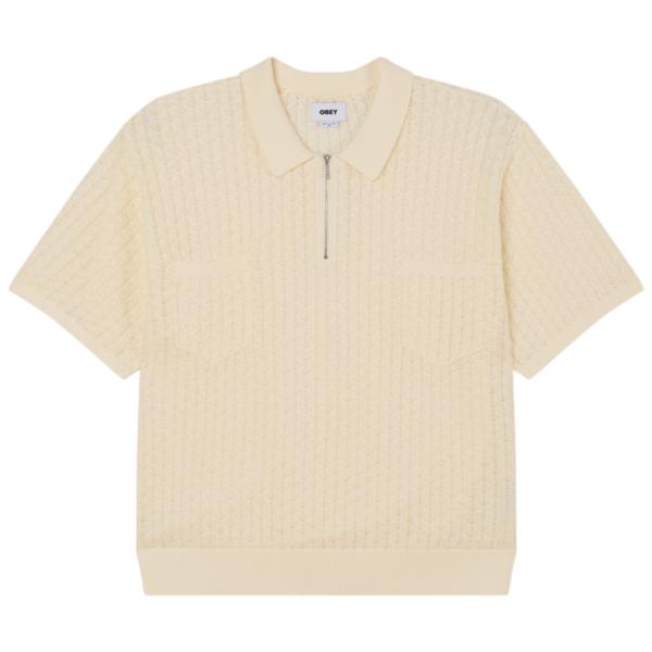 [SALE]OBEY オベイ Grant Quarter Zip S/S Shirt BIR メンズ...