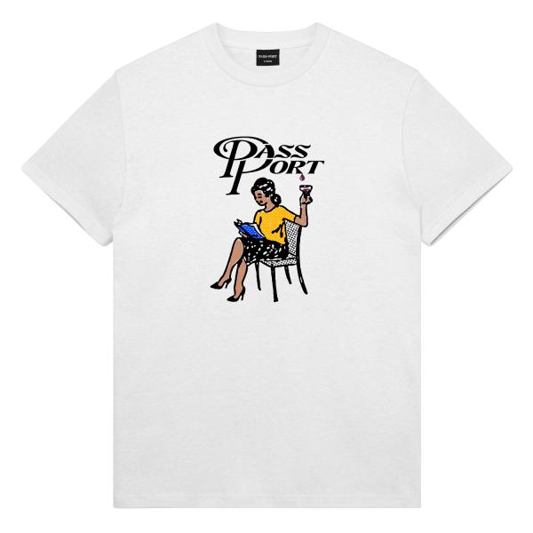 Pass~Port Tシャツ Minimal Output Tee White ホワイト メンズ レ...