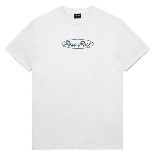 Pass~Port Ovalit Tee White ホワイト メンズ レディース 半袖Tシャツ パ...