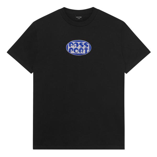 Pass~Port Tシャツ Rounded Tee Black ブラック メンズ レディース 半袖...