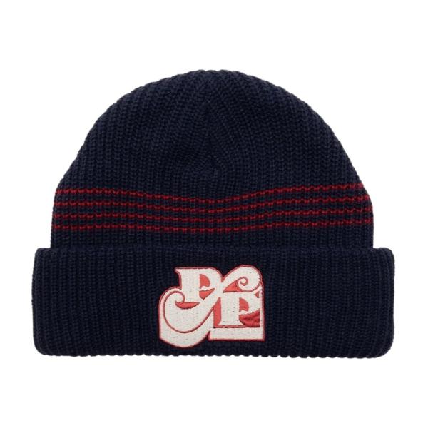 Pass~Port Tidle Stamp Beanie Navy ビーニー メンズ レディース ニ...
