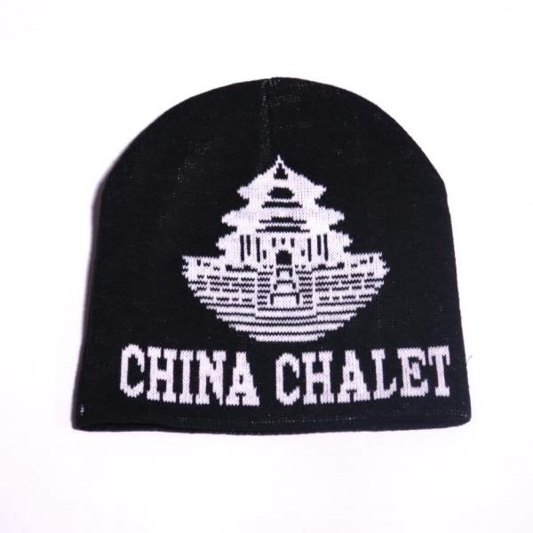 PEELS CHINA CHALET BEANIE Black ピールズ NYC