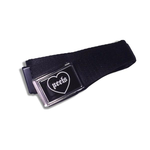 PEELS ハート ベルト ブラック ピールズ NYC