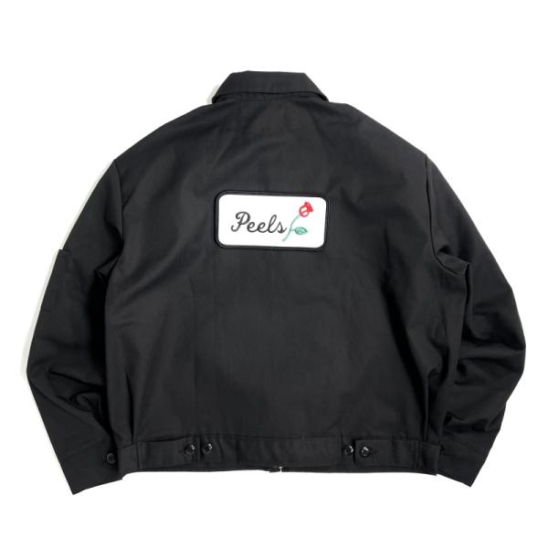 PEELS NIGHT JACKET BLACK/ピールズ ジャケット ブラック