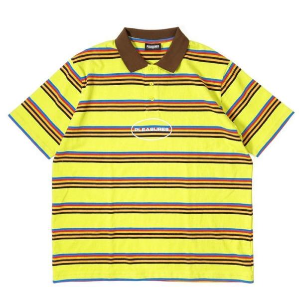 [SALE]PLEASURES DECOY ポロシャツ グリーン マルチ