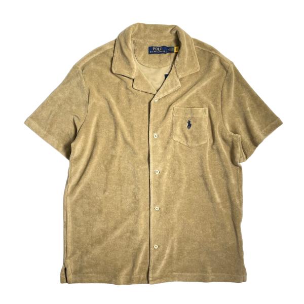 ポロ ラルフローレン S/S  テリー シャツ コースタル ベージュ メンズ Polo Ralph ...