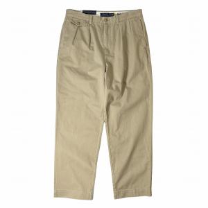 ポロ ラルフローレン WHITMAN プリーツ パンツ カーキ メンズ チノパン POLO CHINO ポロチノ RALPH LAUREN US規格｜rawdrip