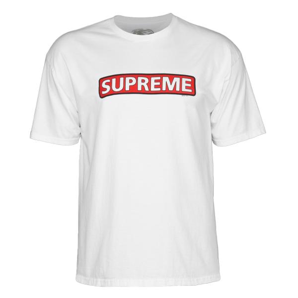 Powell Peralta Supreme Tee - White