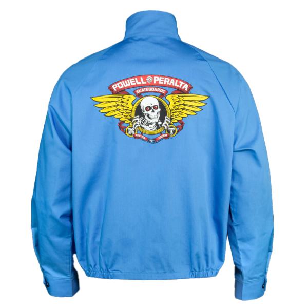 Powell Peralta Winged Ripper Jacket Postal Blue メン...