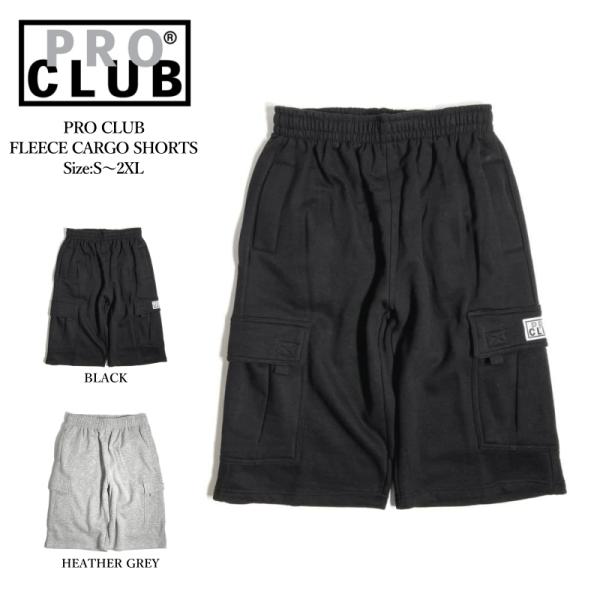 プロクラブ フリース カーゴ ショーツ 全2色 メンズ/スウェット/ハーフパンツ/ショートパンツ/U...