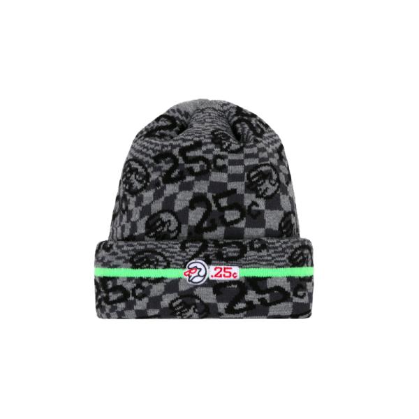 QUARTER SNACKS x CLASSIC GRIP CUFF BEANIE BLACK  メ...
