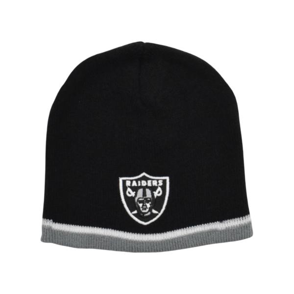 Raiders Beanie - Black レイダース ビーニー NFL 帽子 ニット帽 メンズ ...